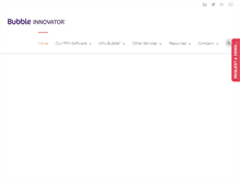 Tablet Screenshot of bubblegroup.com